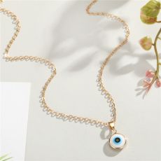 Halsband "Turkish Eye" med i 18K Guldplätering
