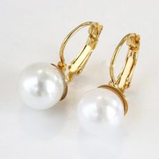 Örhängen "Pearls" med 18K Guldplätering