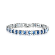 Armband med Cubic Zirconia och i med platinumplätering