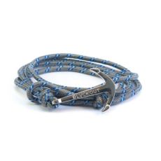 BLVACKOUT -Anchor Bracelet Hong Kong  -Grå/Silver