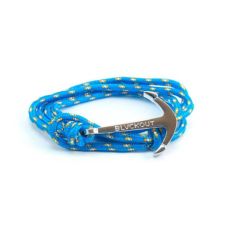 BLVACKOUT -Anchor Bracelet Los Angeles -Turkos/Silver