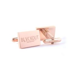 BLVACKOUT -Abu Dhabi Cufflinks -Roséguld