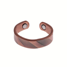 Ring i Koppar med Magneter