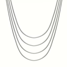 Halskedja "Snake" i rostfritt stål 1,2 mm -flera längder