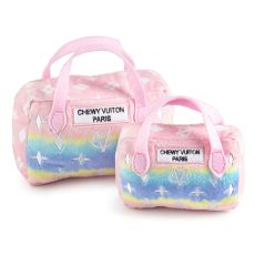 Haute Diggity Dog Rosa Ombre Chewy Vuiton handväska Small