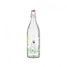Mumin glasflaska meadow 1 liter
