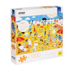Mumin pussel 1000 bitar strand på rivieran