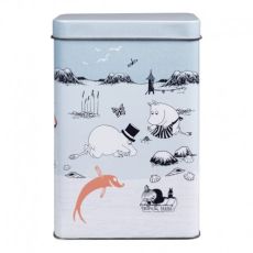 Mumin kaffeburk strandtur, blå