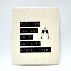 Disktrasa "tack för festen"