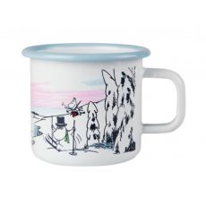 Emaljmugg vintertid 3,7dl