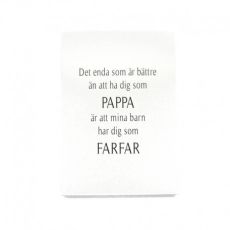 Trätavla pappa & farfar
