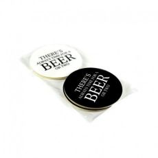 Glasunderlägg 4-pack "beer"