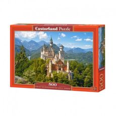 Pussel view of the neuschwanstein castle germany 500 bitar