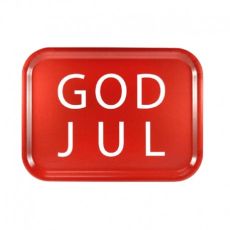 Bricka god jul, rektangulär