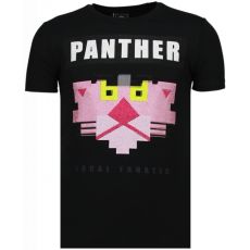 Pink Panther For A Cougar - Herr T-Shirt Svart