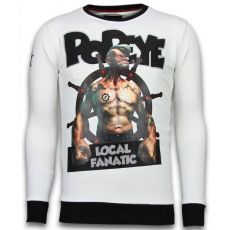 Popeye The Sailor Man - Herr Tröja Vit