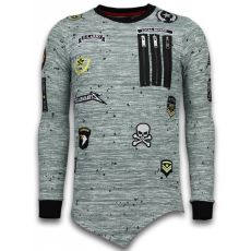 Longfit Embriordry Patches US Army - Herr Tröja - LF-G -Grön