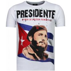 Presidente Rhinestone - T-Shirt Herr Vit