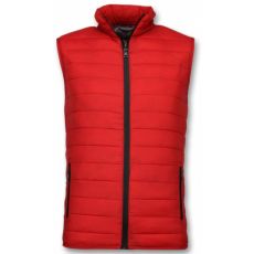 Herr Kroppsvärmer - Casual Body Warmer Röd