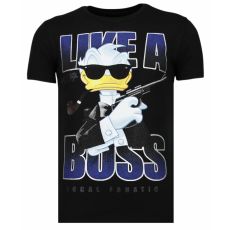 Like A Boss Duck - Herr T-Shirt Svart