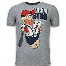 Major Star - Herr T-Shirt Grå