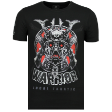 Savage Samurai Rhinestones - T-Shirt Herr - Z - Svart