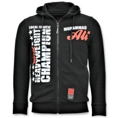 Sport Vest Män - Muhammad Ali Champion Print - Svart