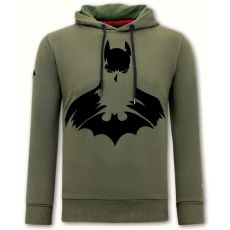 Huvtröja Herr Batman - Grön