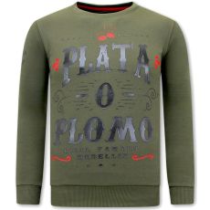 Tröjor Herr PLATA O PLOMO - Grön