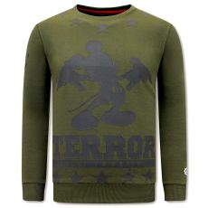 Tröjor Herr Terror Mouse - Grön