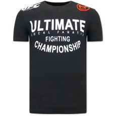 T-Shirt Med Tryck UFC Ultimate - Svart
