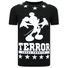 Herr T-Shirt Terror Mouse - Svart