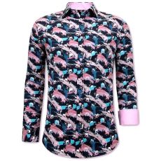 Casual Skjortor Herr Rosa