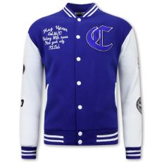 College Jacket Herr - Bla