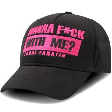 Kepsar Herr F*ck With Me - Svart