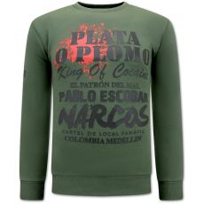 Pablo Escobar - El Patron Herrtröja - Grön