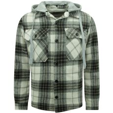 Lumberjacka Med Teddy Wool Hood -- Svart