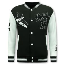 Varsity Väst Herr - Baseballjacka - Svart