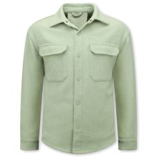 Herrövertröja Med Fickor - Beige