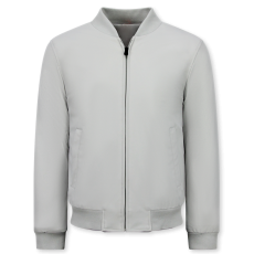 Herrbomberjacka - Mellanviktsjacka Herr - Grå