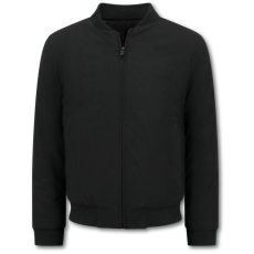 Neat Baseball Jacket - Herr Mellanviktsjacka - Svart