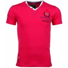 Broderi Riviera Club - T-Shirt Herr Ros