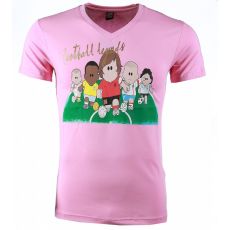 Football Legends Print - T-Shirt Herr Ros