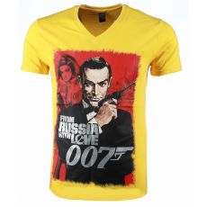 James Bond From Russia - Man T-Shirt Gul