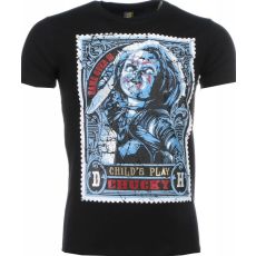 Chucky Poster Print - T-Shirt Herr Svart