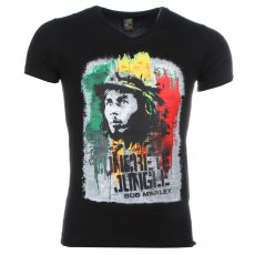 Bob Marley Concrete Jungle - Herr T-Shirt Svart