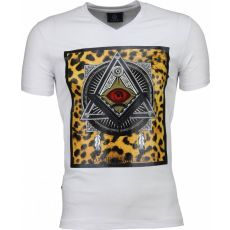 Mason A Tryck På Kläder - Man T-Shirt Vit