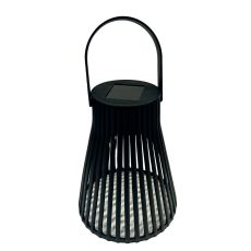 Solcellslampa Svart Lampa 14 cm
