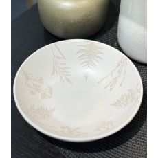 Skål Keramik Vit/Svart