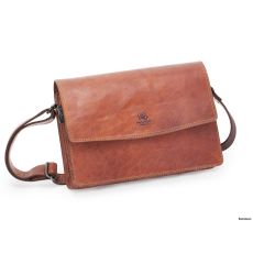 Flap Handbag, brandy